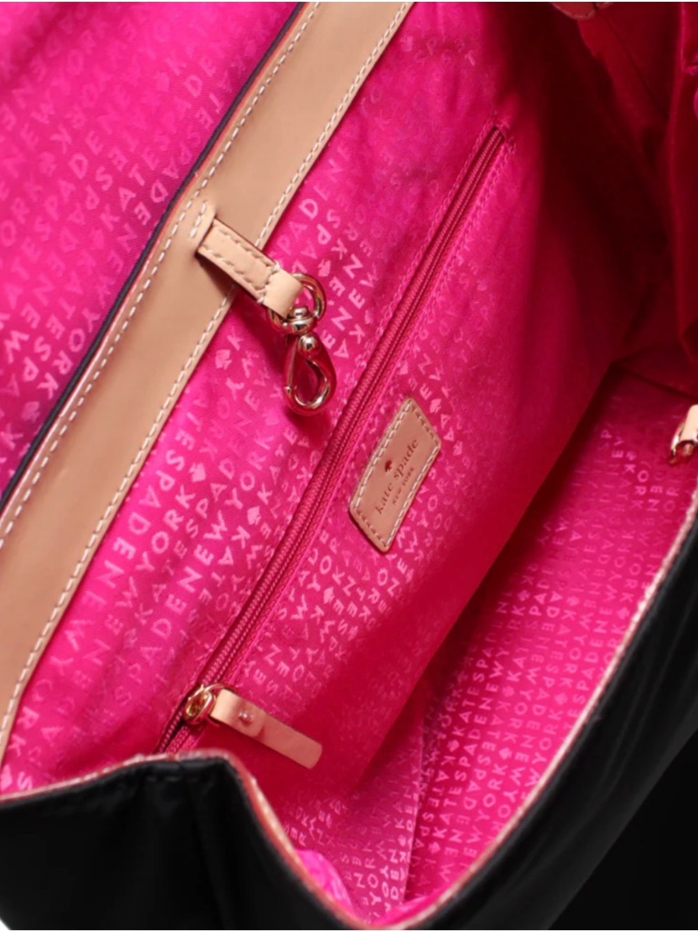 Kate Spade Kennedy Park Neko Backpack Bag- Black - Picture 4 of 12